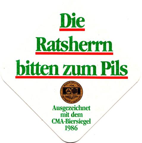 hamburg hh-hh bavaria rats raute 3b (180-bitten zum-cma 1986)